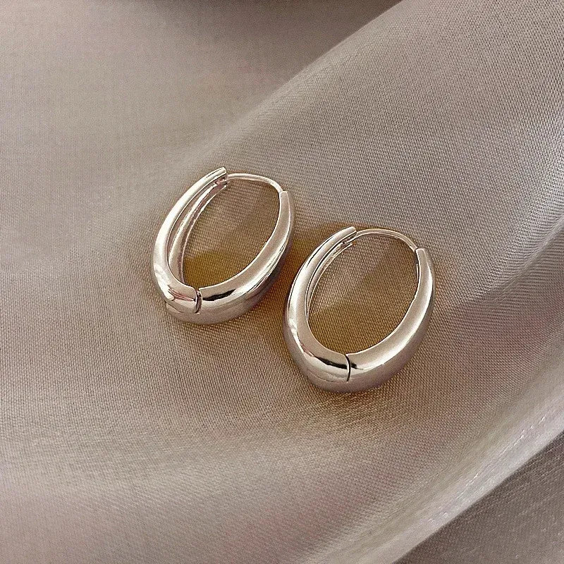 Vintage Hoop Drop Earrings