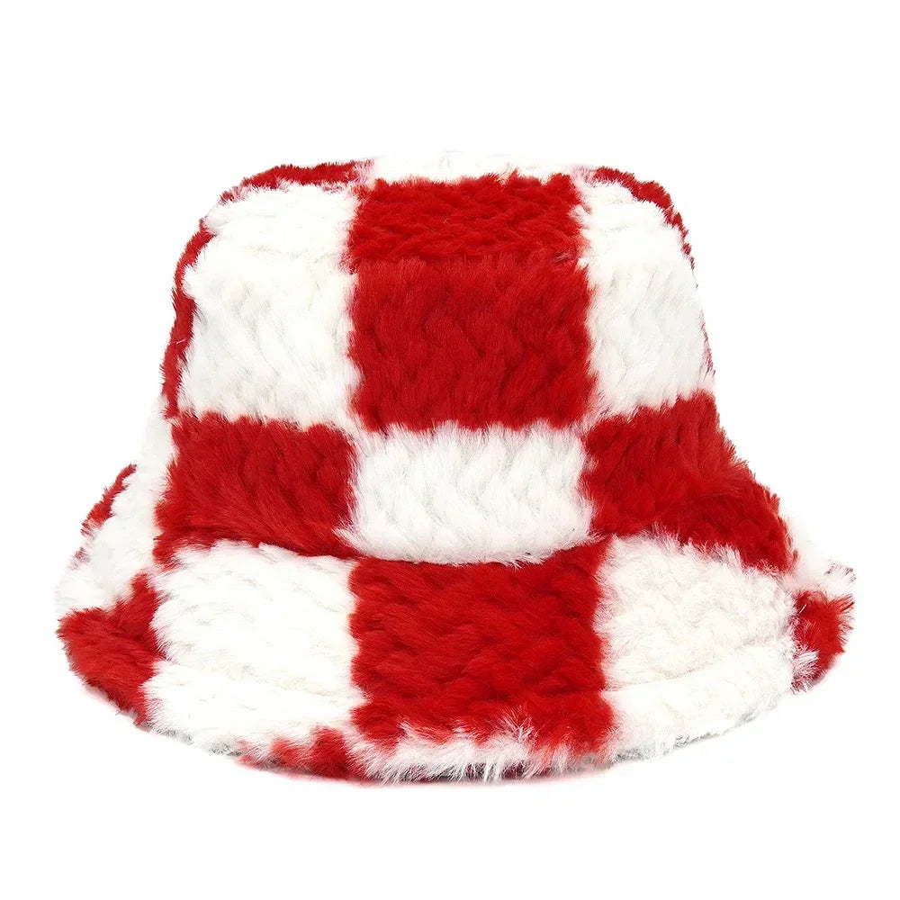 Winter Fur Bucket Hat