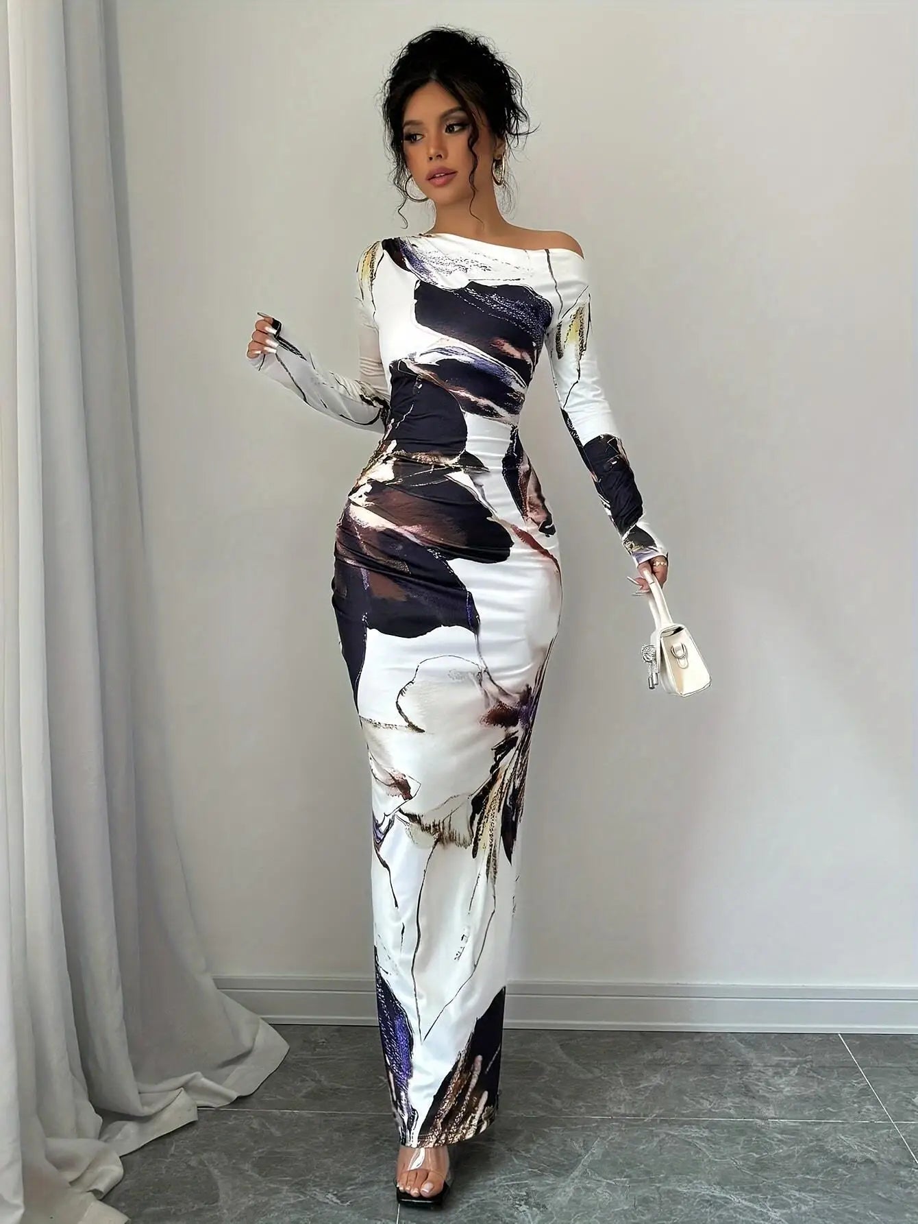 Elegant Off-Shoulder Dress