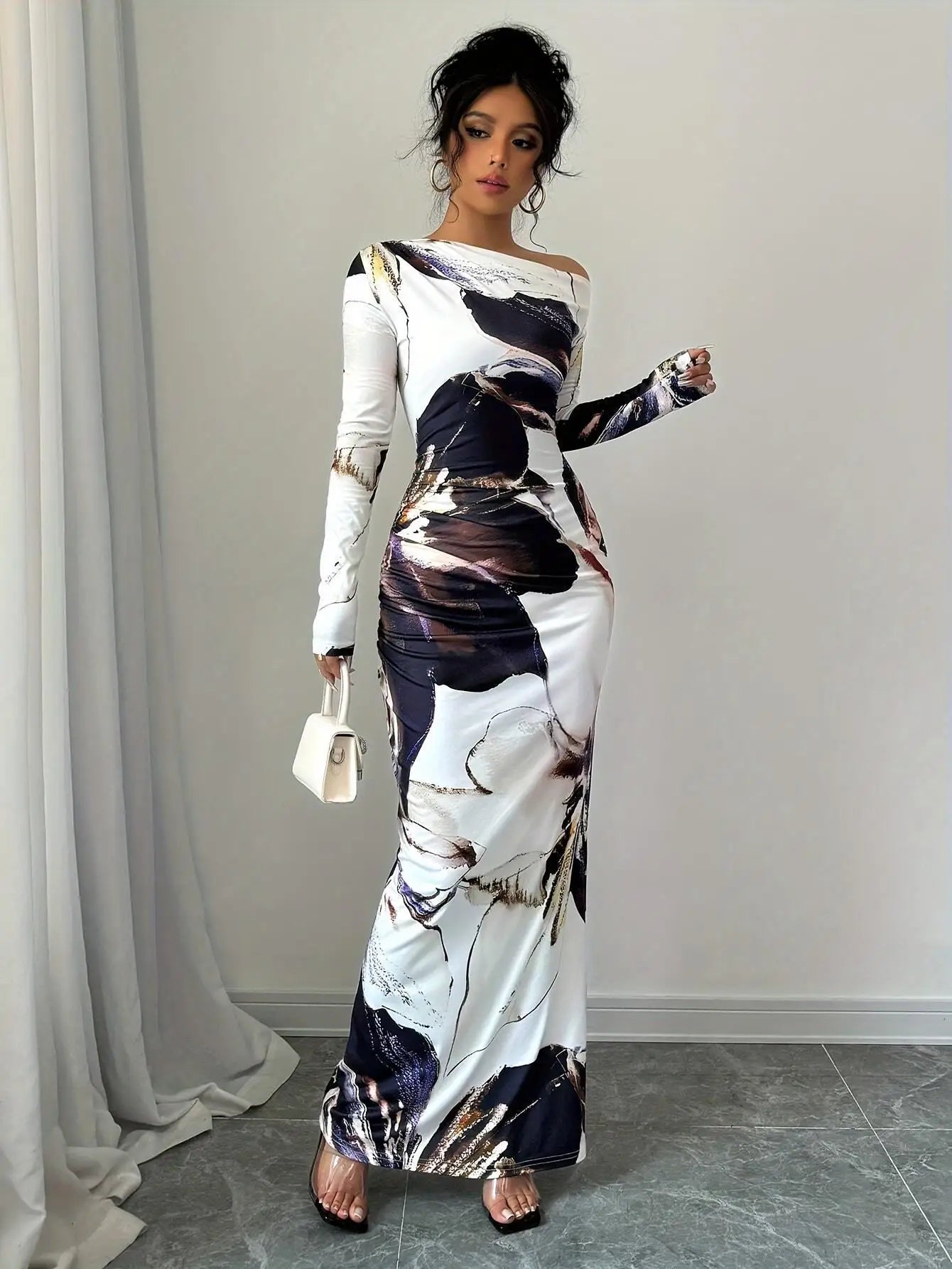 Elegant Off-Shoulder Dress