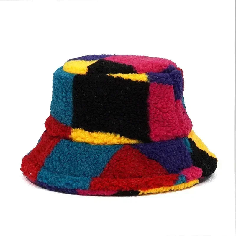 Winter Fur Bucket Hat