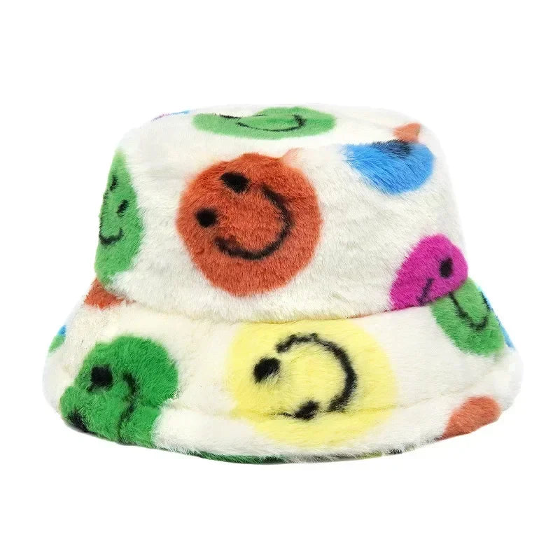 Winter Fur Bucket Hat