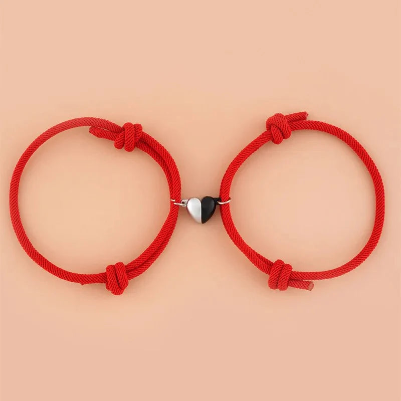 Magnetic Love Bracelets for Couples